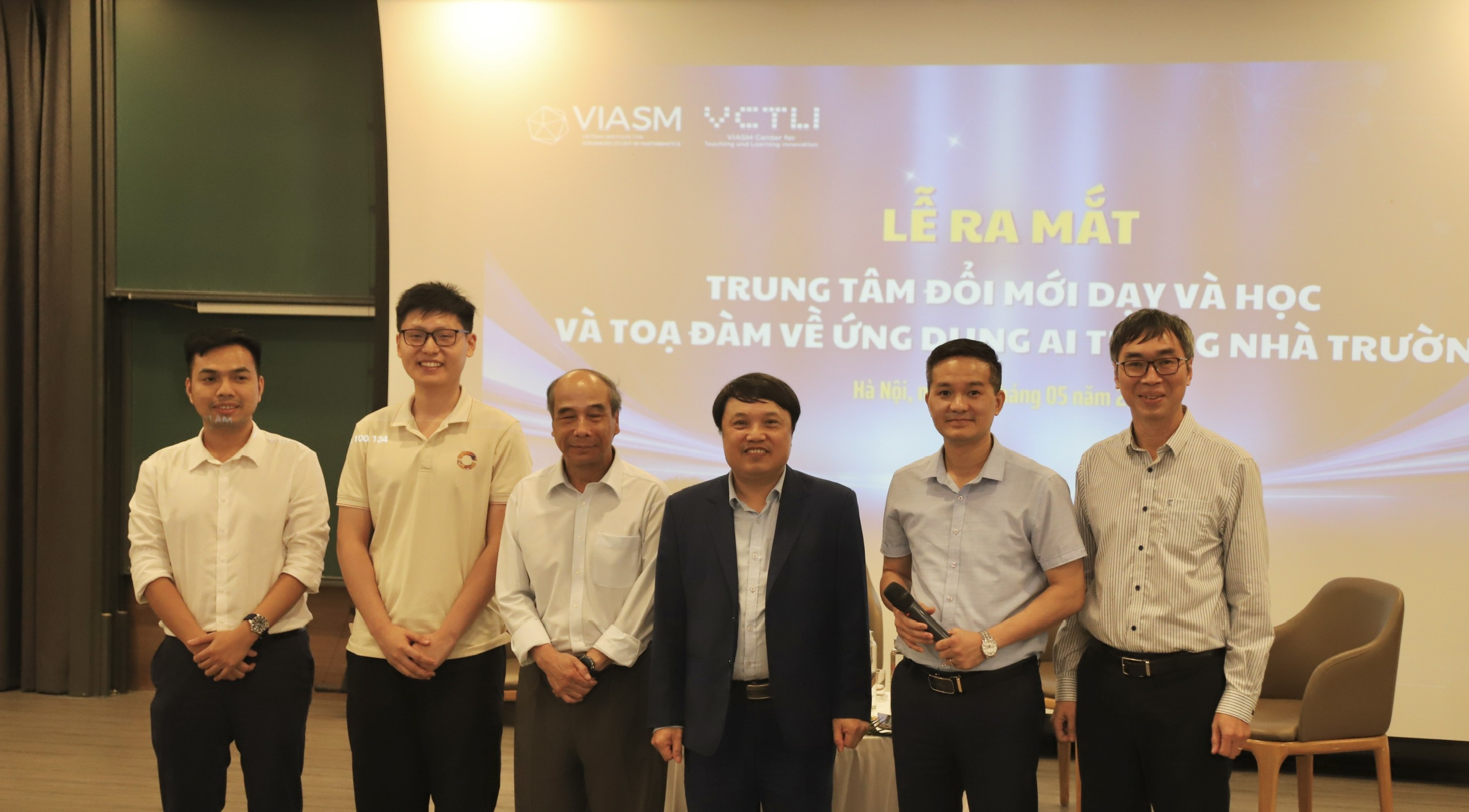 Viện Nghiên cứu cao cấp về Toán ra mắt Trung tâm Đổi mới Dạy và Học và tổ chức Tọa đàm về Ứng dụng AI trong nhà trường