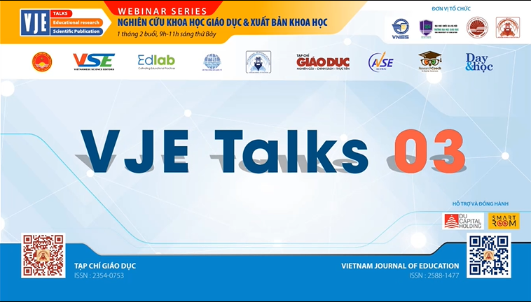 VJE Talks 03| NGHIÊN CỨU ĐỊNH TÍNH (QUALITATIVE) - ĐỊNH LƯỢNG (QUANTITATIVE)