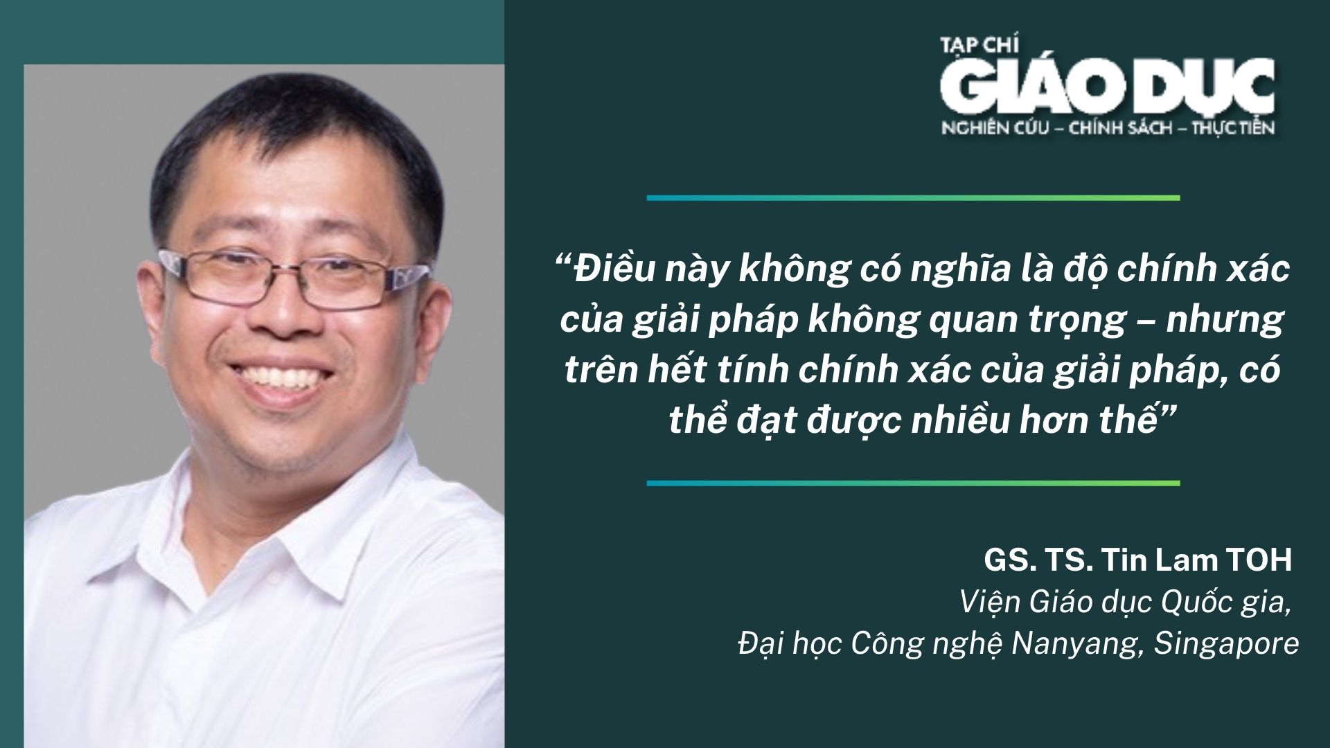 Giải quyết vấn đề toán học: Niềm tin, giá trị và hàm ý đối với dạy học và đào tạo giáo viên