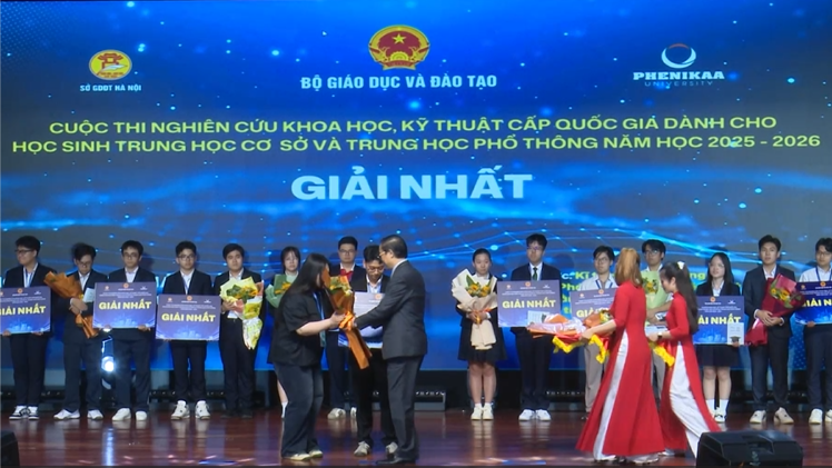 Bế mạc Cuộc thi Nghiên cứu KHKT cấp quốc gia