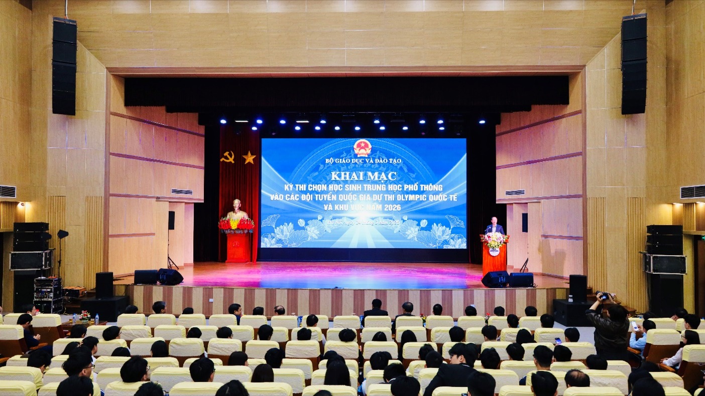 Khai mạc Kì thi chọn đội tuyển Olympic khu vực và quốc tế năm 2026