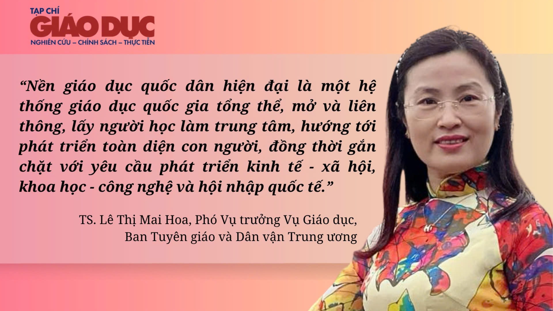Yêu cầu đặt ra đối với xây dựng nền giáo dục quốc dân hiện đại theo Nghị quyết Đại hội XIV của Đảng