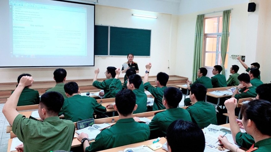 Học viện Quân y đặt mục tiêu hơn 70% học phần ngoại ngữ tích hợp công nghệ số vào năm 2030
