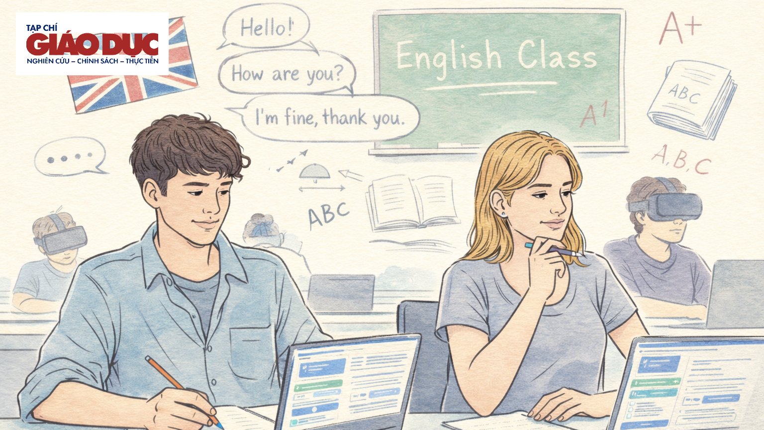 Trí tuệ nhân tạo với lớp học tiếng Anh: Điều gì thực sự tạo nên hiệu quả học tập?