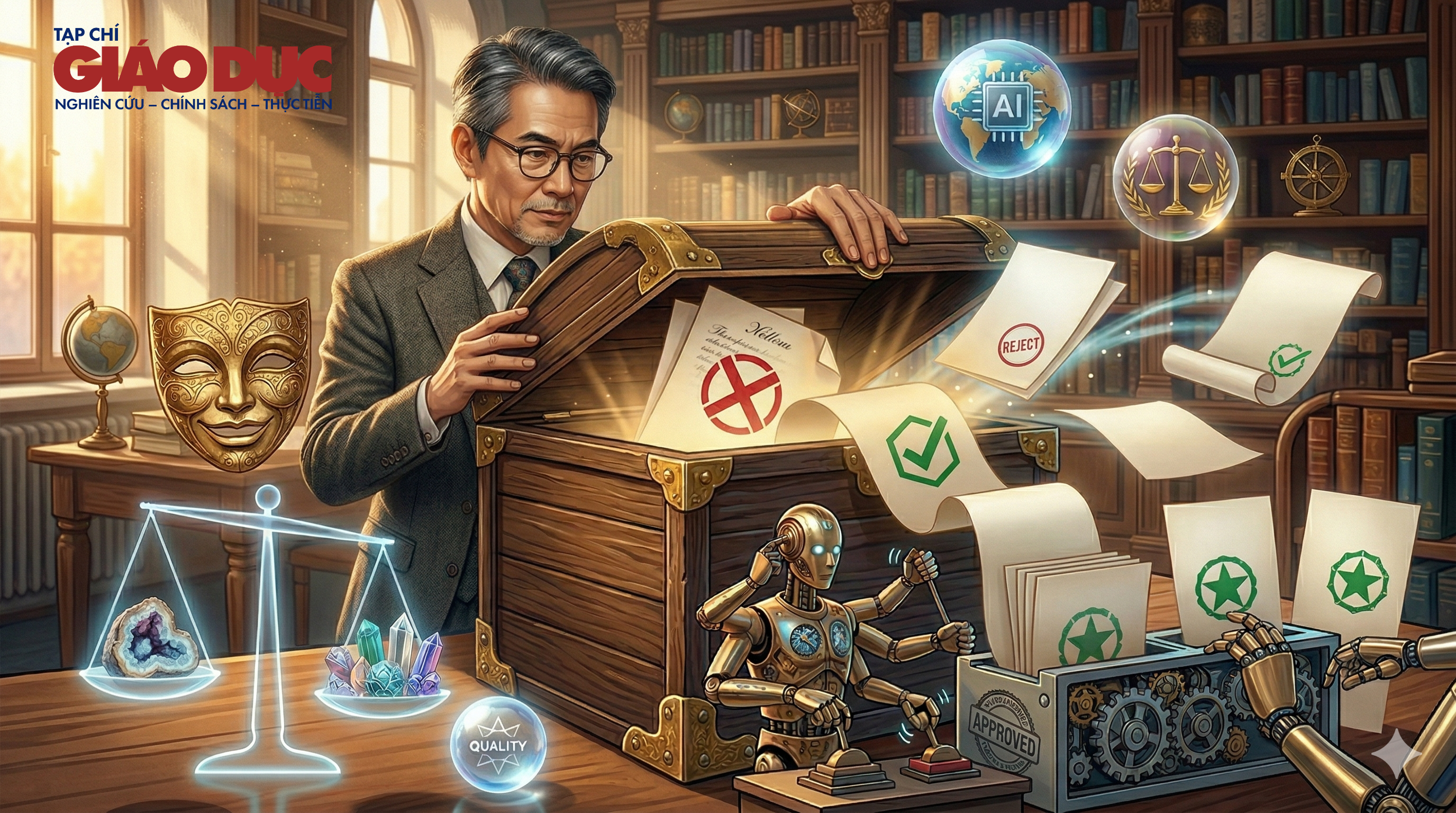 “Mở chiếc hộp đen”: Tìm hiểu về quy trình và nguyên tắc làm việc giữa Biên tập viên và Người phản biện trong các tạp chí quốc tế