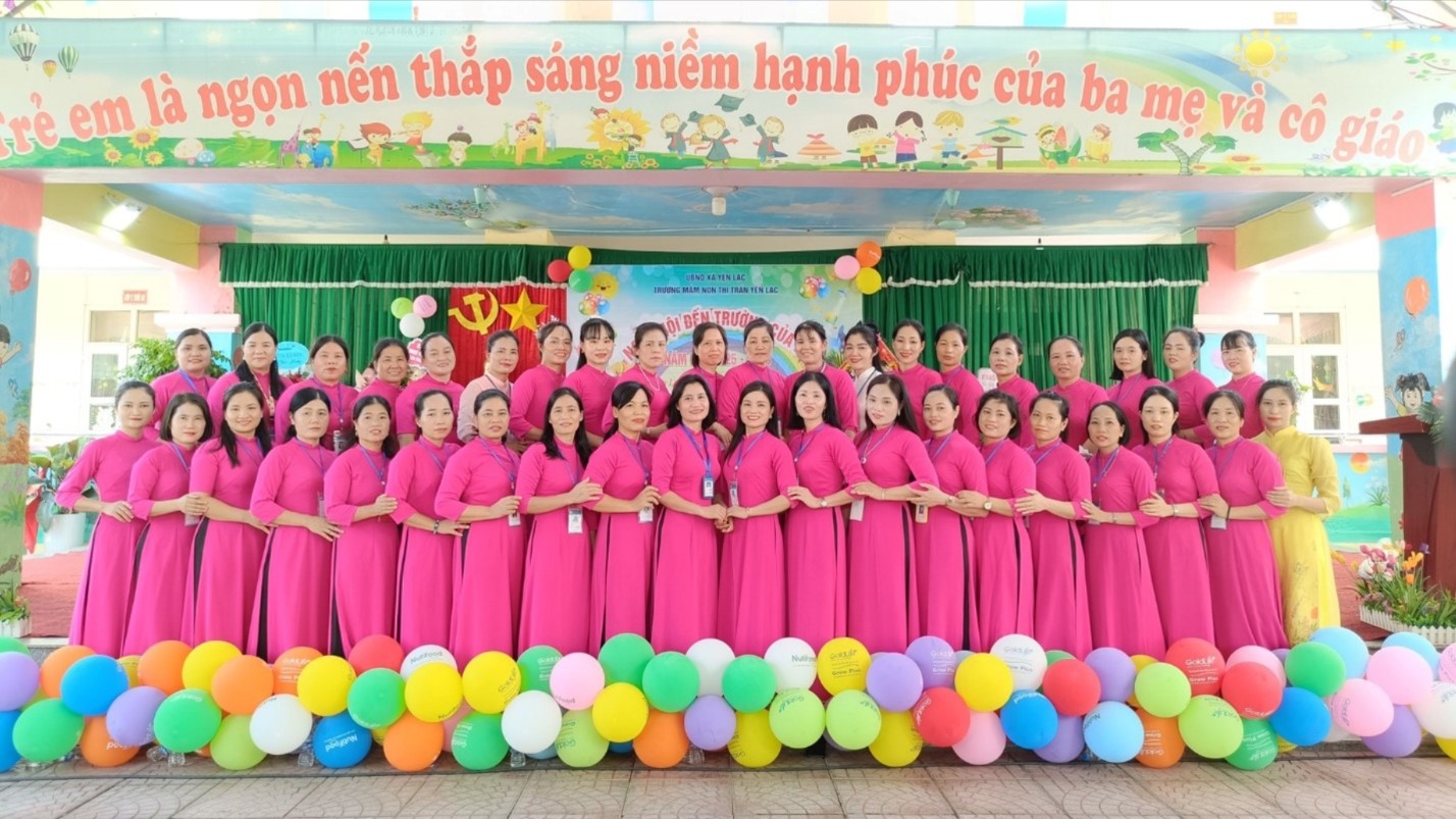 Trường Mầm non Thị trấn Yên Lạc – Phú Thọ: Hành trình 65 năm “ươm mầm” tương lai và khẳng định vị thế
