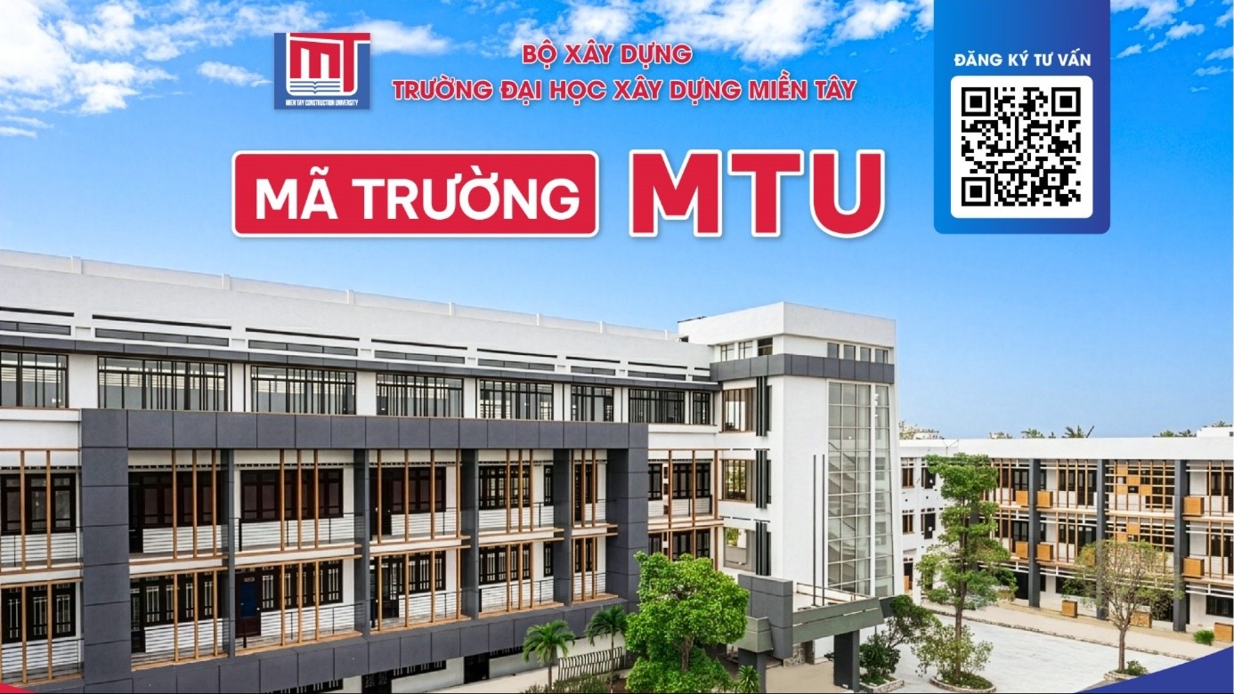 Trường Đại học Xây dựng Miền Tây tuyển sinh đại học chính quy 2026: “Định hướng nghề nghiệp - Phát triển tương lai”