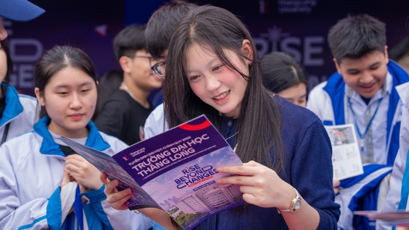 Tuyển sinh đại học 2026: Thí sinh hưởng lợi từ 6 phương thức xét tuyển của Trường Đại học Thăng Long