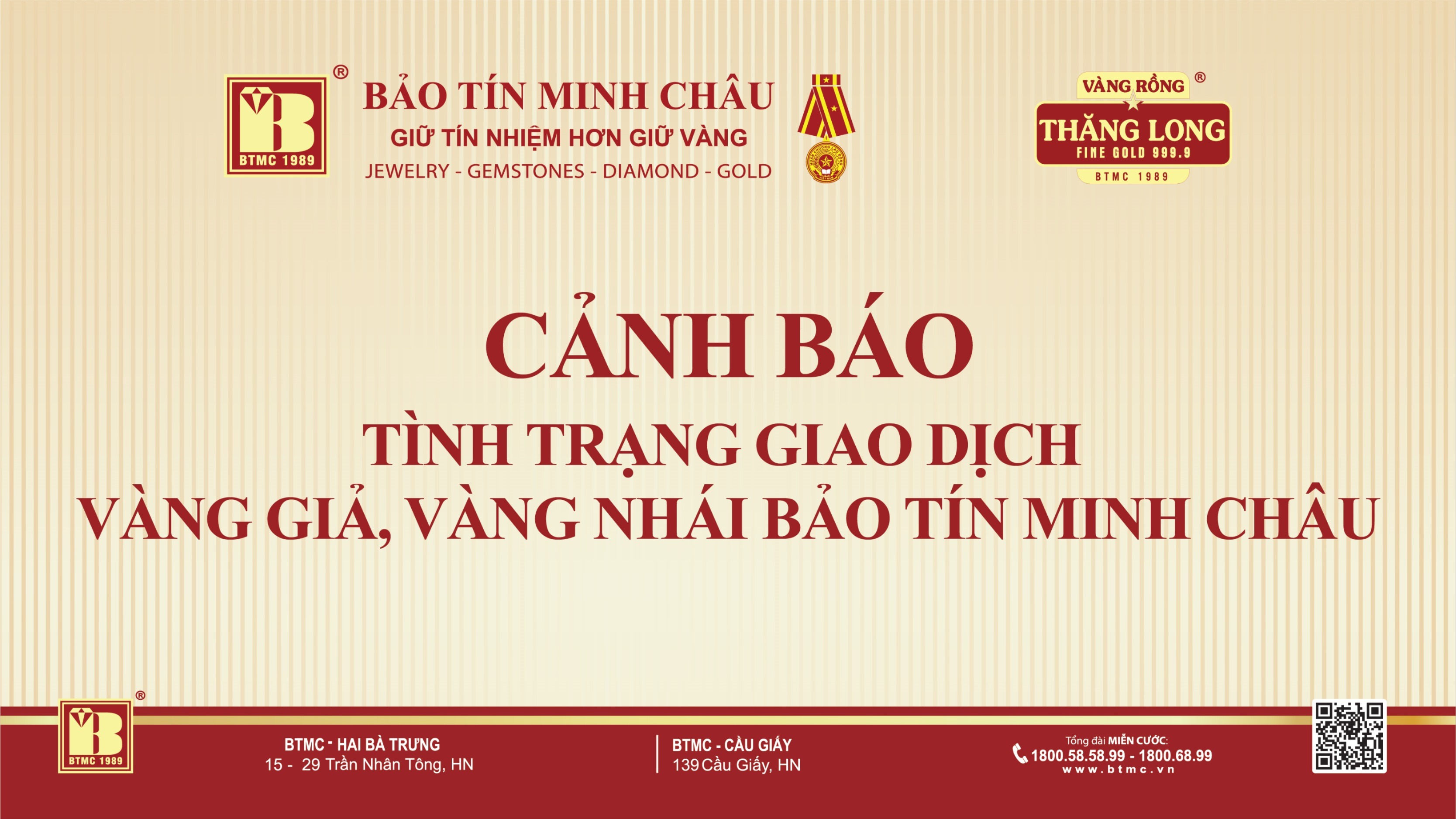 Cảnh báo tình trạng vàng giả, vàng nhái thương hiệu trên thị trường