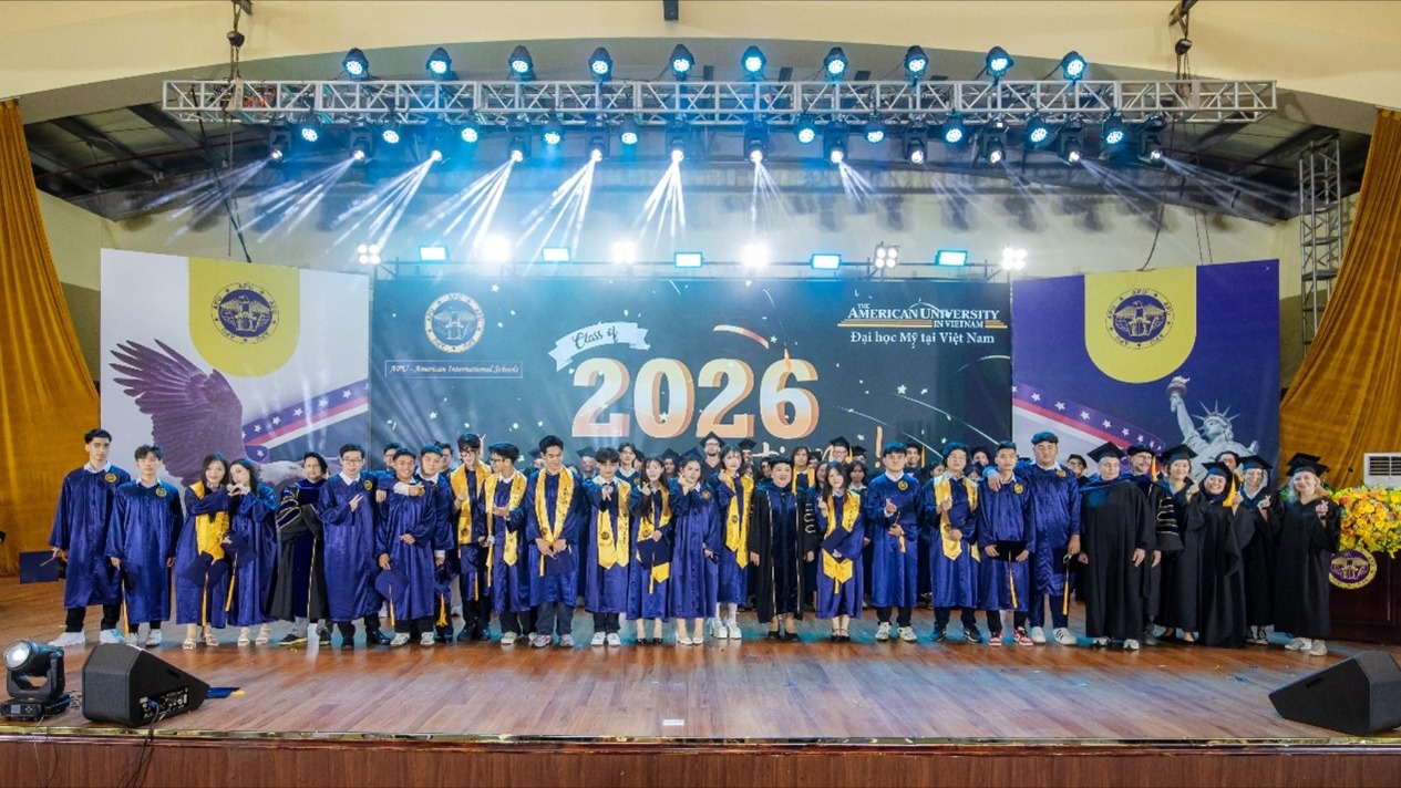 Hệ thống Trường quốc tế Hoa Kỳ APU ghi dấu ấn với 30 triệu USD học bổng cho học sinh tốt nghiệp năm 2026
