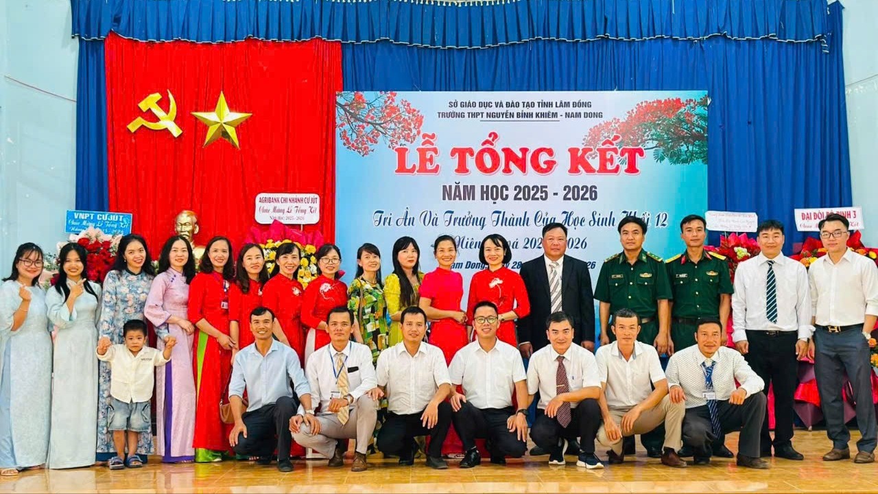 Khát vọng đổi mới, vươn cao của Trường THPT Nguyễn Bỉnh Khiêm - Nam Dong - Nơi vùng đất cao nguyên Lâm Đồng