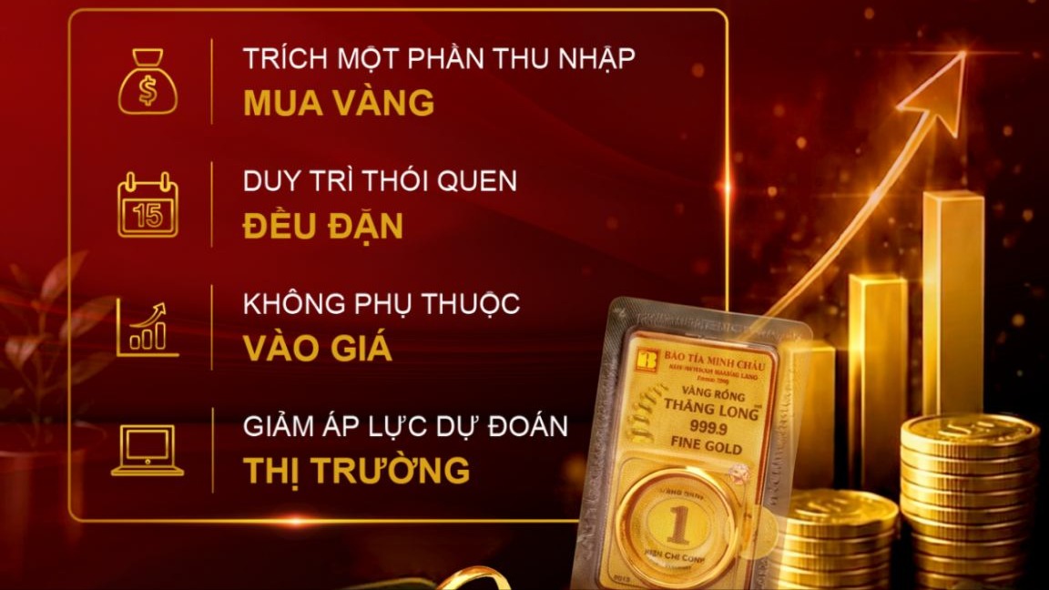 Câu chuyện tích sản vàng: Từ tâm lý “chờ đáy” đến kế hoạch tài chính bền vững