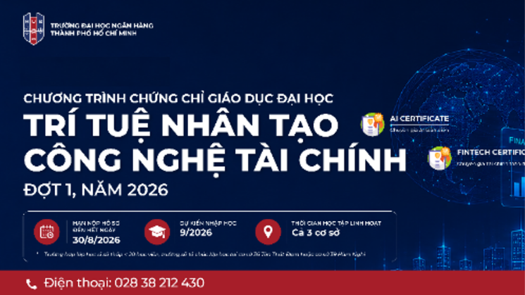 Cơ hội học AI và Công nghệ tài chính tại HUB chỉ trong 6-8 tháng