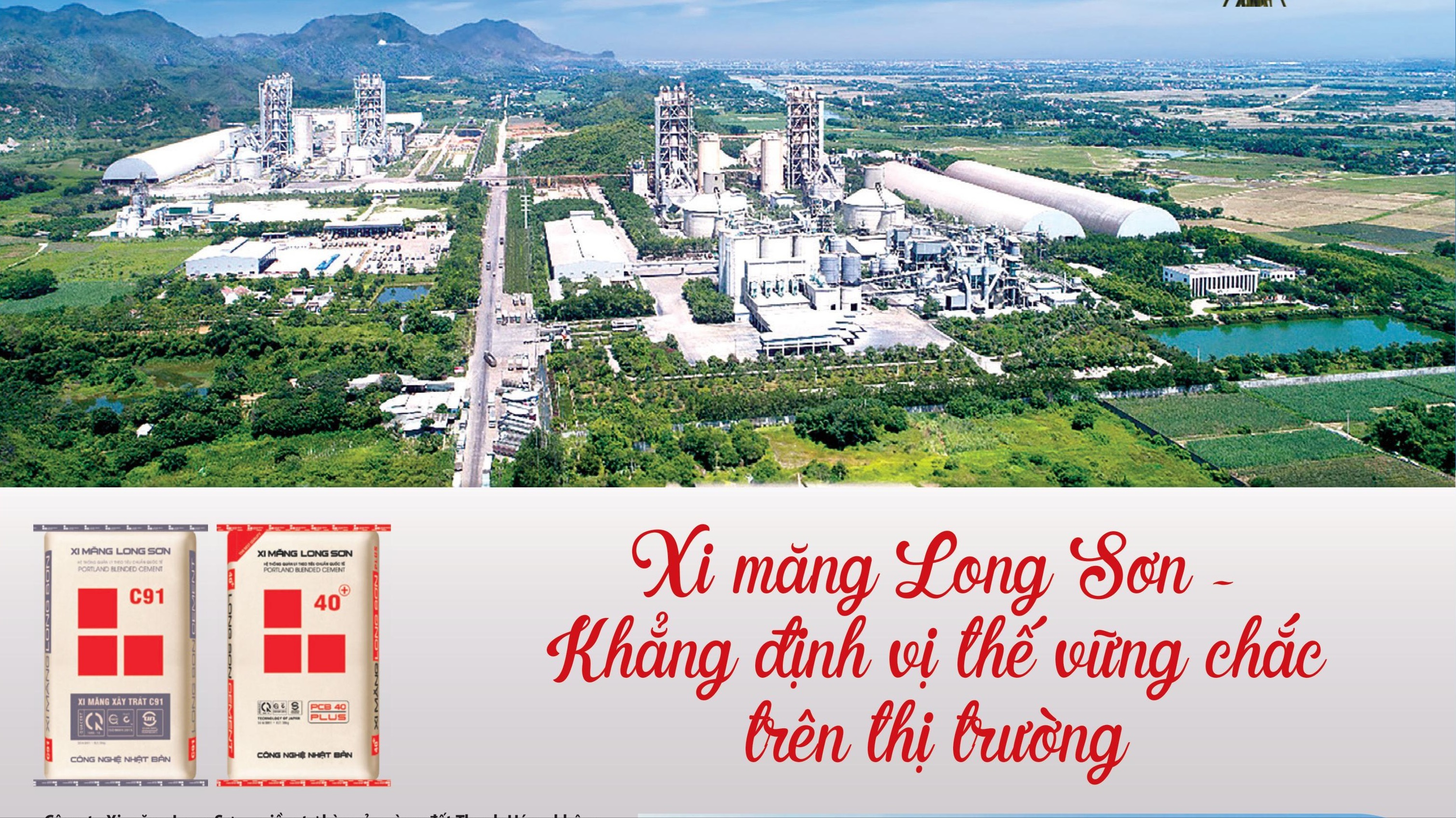 Công ty Xi măng Long Sơn khẳng định vị thế vững chắc trên thị trường