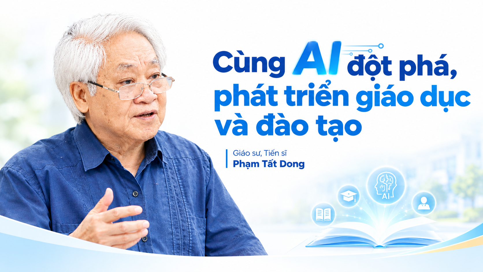 Cùng AI đột phá phát triển Giáo dục và đào tạo