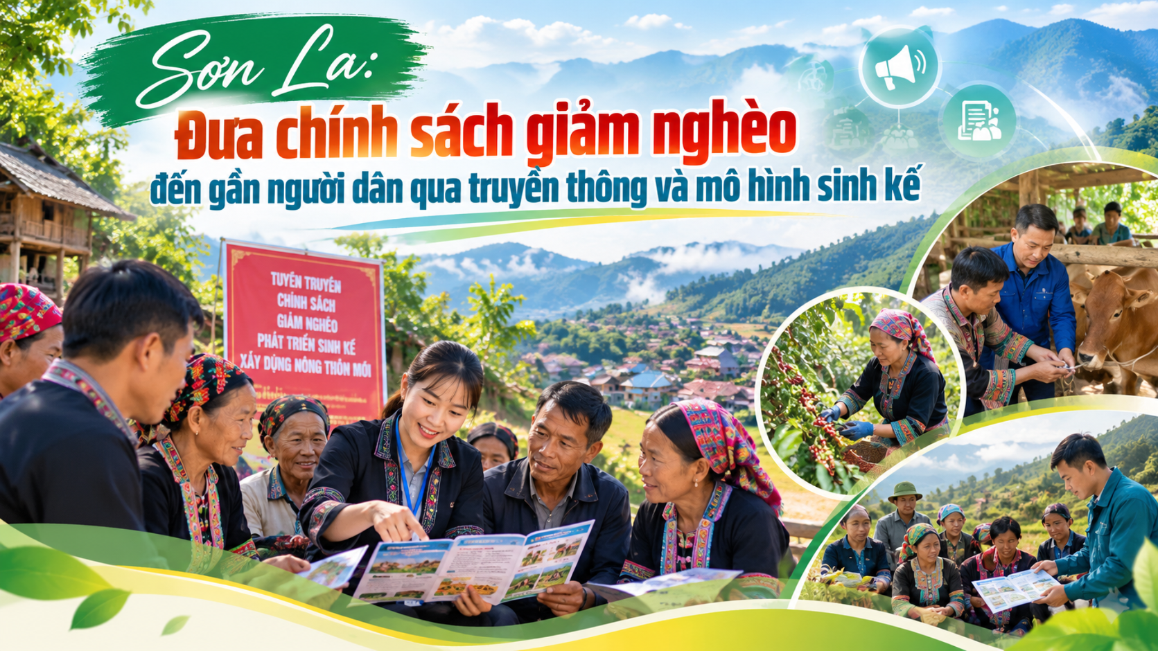 Sơn La: Đưa chính sách giảm nghèo đến gần người dân qua truyền thông và mô hình sinh kế