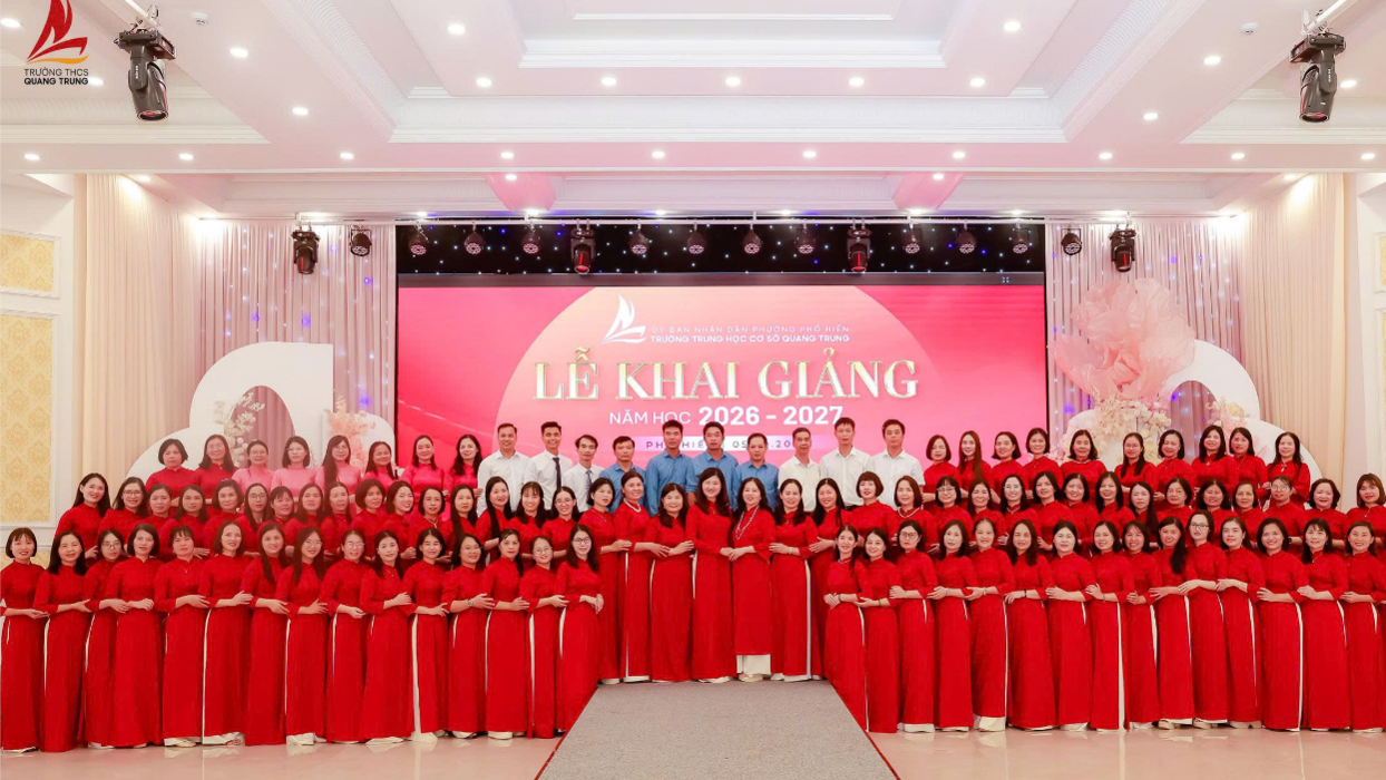 Trường THCS Quang Trung (Hưng Yên): Ổn định tổ chức, nâng cao chất lượng giáo dục sau sáp nhập