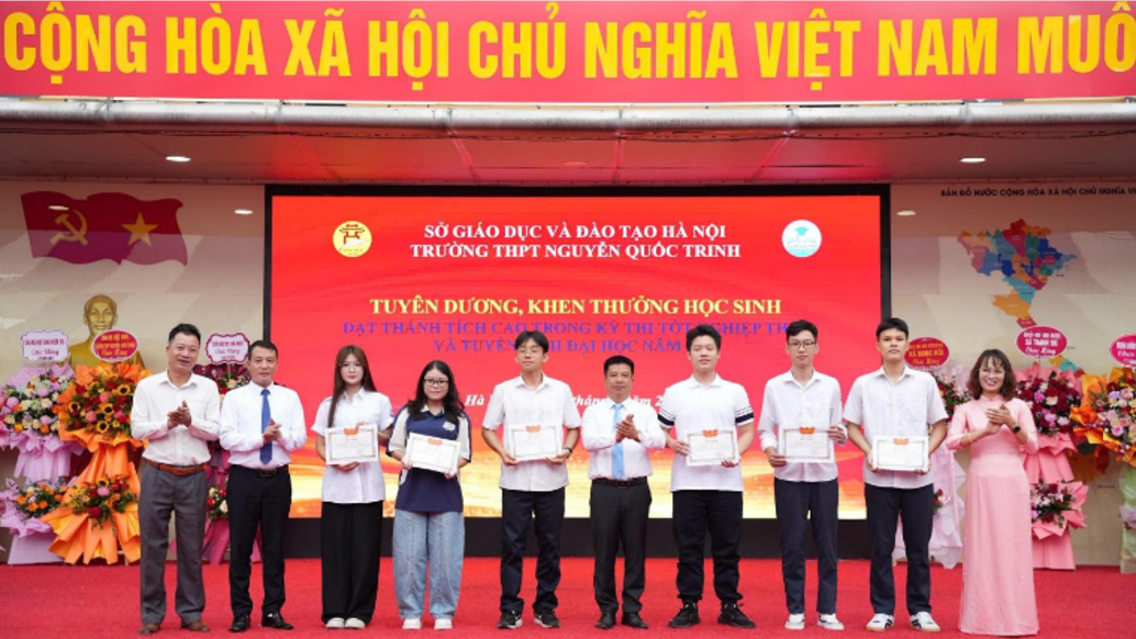 Nâng cao chất lượng giáo dục, đẩy mạnh đổi mới sáng tạo tại Trường THPT Nguyễn Quốc Trinh (Hà Nội)