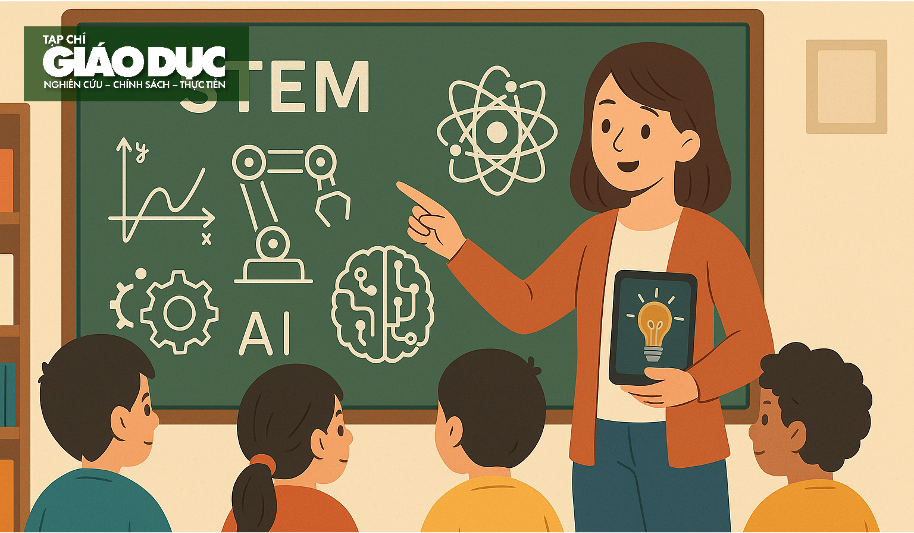 Trí tuệ nhân tạo và giáo viên tiểu học: Hành trình kiến tạo năng lực STEM trong kỷ nguyên số