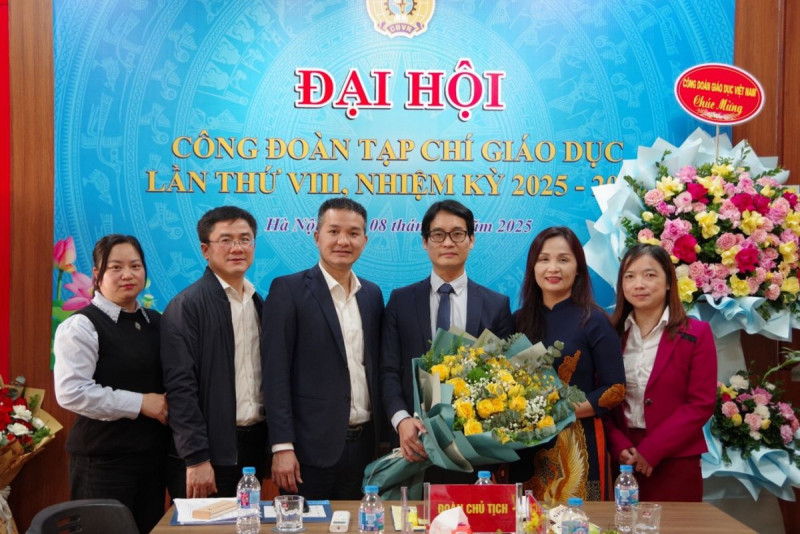 Tổ chức thành công Đại hội Công đoàn Tạp chí Giáo dục khoá VIII, nhiệm kỳ 2025-2030